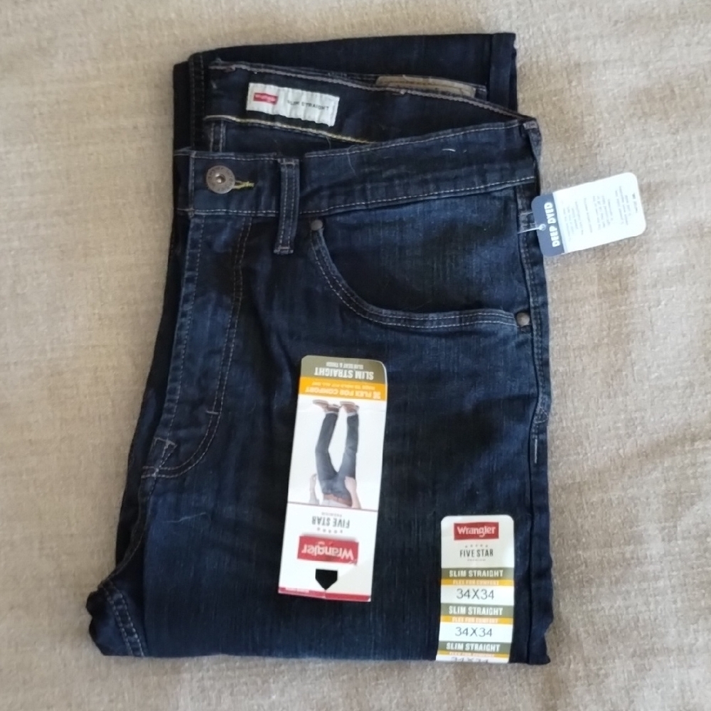 Wrangler Dark Blue Jeans